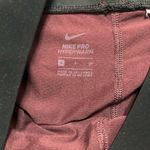 Nike  Pro Hyperwarm Tights Burgundy Crush/Black size Small Photo 4