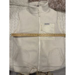 Columbia  Women’s White fleece Vest Size XL Photo 5