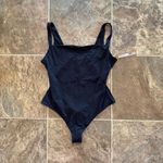 SKIMS  Fits Everybody Square Neck Bodysuit Onyx Size Large Photo 2