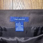 The Limited VTG Y2k  Belted Wool Blend Mini Skirt Dark Brown Womens Size 8 Tweed Photo 3