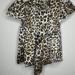 L&B  Lucky & Blessed Strapless Animal‎ Print Shorts Romper Photo 4