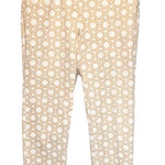 Spartina 449  Brown & Cream Maren Pull-On Printed Pant - size XL Photo 0