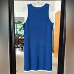 NEW Sleeveless Blue & White Dress With Pearl Buttons Photo 7