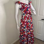 Skies Are Blue Red and White Sleeveless Maxi Sundress Size Small. #151 Photo 13