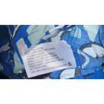 Rhode x Target Zinnia Floral Tiered Mini Dress Small Tropical Hawaiian Vacation Blue Photo 7