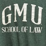 GMU George Mason University School of Law Redshirt Women's Tee, XL Green Photo 1