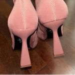 ZARA  Rose Mauve/Pink Sock Style Stretch Ankle
Boots(Size 39,8) Photo 8