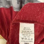 Sunshine & Rodeos Burgundy Camo Stripe‎ Top Size 3X Red Photo 5