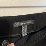 Adrianna Papell Black Straight Leg Pants Elegant Design Photo 2