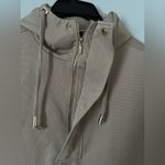 Mango  Women's Beige Hoodie Photo 4