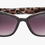 Betsey Johnson NEW -  Black, Rhinestone and Leopard Print Sunglasses Photo 0