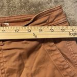 A New Day  Pants Womens 12 Stretch Rust Orange Cargo High Rise Tapered Ankle Photo 6