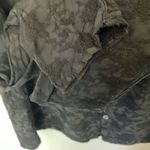 CP Shades  Black on Black Embroidered Top Small Photo 4