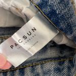 PacSun High Rise Straight Jeans Women’s 28 Light Wash Distressed Button Fly Photo 5