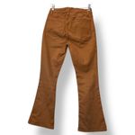 frame denim FRAME Women Le Crop Mini Boot Jeans 26 Brown Caramel Coated Bootcut Cropped Y2K Photo 2