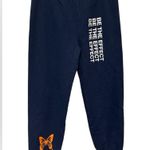 Mayfair The Label Butterfly Be The Effect Navy Sweatpants NWOT Blue Photo 0