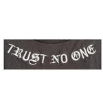 Delta Pro Weight Black Trust No One Embroidered Tee Photo 1