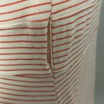 Toad and Co Red White Striped Sleeveless Dress Knee Length Womens Size Medium Photo 6