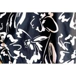 Hurley Swimsuit Small Petite SP Black White One Piece Floral Floral Beach Cruise Photo 5