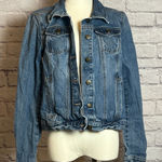 Ann Taylor LOFT Classic Denim Jean Jacket Women's Small Blue Photo 0