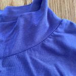 Vintage Y2K Purple Long Sleeve Pullover Turtleneck Top Womens Small Photo 10