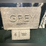 Jason Wu Forest Green Faux Wrap Wool Blend Skirt Size 6 Photo 6