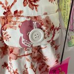 Betsey Johnson  RARE Y2K Skull Cherubs Toile Dress NWTS size 6 Pink Photo 7