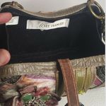 Mary Frances Women's Pink/Green Size Small Kitsch Beaded Clamshell Shoulder Bag Tan Photo 9