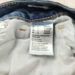 American Eagle Jeans Tomgirl Tapered Destroyed Blue Denim Button Size 4R EUC Photo 7