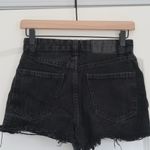 Cotton On  Black Jean Shorts High-Waisted Distressed Photo 2