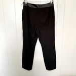 Tory Burch  Black Skylar Slim Wool Blend Stretch Classic Office Dress Pants 14 Photo 3