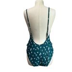 Hollister One Piece Floral Low Back V Neck Front Tie Swimsuit Sz XL Photo 2