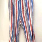 FOR THE REPUBLIC  3X Wide Leg Striped Boho Pant Pullon Beachy Vacay Cover Up READ Photo 0