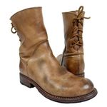 Bed Stu  Women's Size 6 Cheshire Rustic Brown Leather Lace Up Ankle Boots Photo 0
