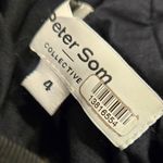 Peter Som  Flutter Sleeve Black Babydoll Dress size 4 Photo 8