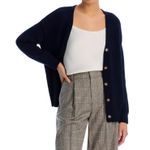 AQUA ‎ Cotton Knit Cardigan Sweater Button Front Casual Comfy XXS/XS Photo 1