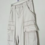 We The Free Cream Cargo Pants Photo 2