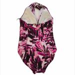 Calvin Klein Women's Side-Pleated Halter One-Piece Photo 12