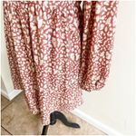 Very J  Tell It Like It Is Mini Dress Square Neck Color Rose Size Medium Boutique Photo 3