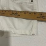 DKNY White Jean Shorts with Cuffed Hem and Relaxed Fit size 4 (257) Photo 3