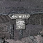 Athleta  Womens Black Trekkie North Crop Jogger‎ Pants 4 Tall Photo 3