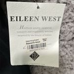 Eileen West Women's Short Sleeve Zipper Front Chemise Night Gown Black Size S Photo 3