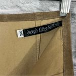Rare Vintage Joseph Atelier Walker XS Brown Suede Pencil Skirt beaded flowers Photo 12