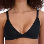 Steve Madden Brand New Women's Size Large Black Triangle Back Lounge Bra Photo 0