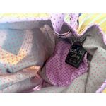 Matilda Jane  Multicolored Tote Bag Floral Lemon Crossbody Reversible NWT Photo 4