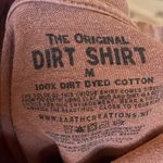 Alabama Dyed in the Dirt Shirt Cotton Long Sleeve Tan Size M Photo 3
