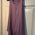 Lululemon Essential Tank Size 8 Racerback Lightweight Heathered Purple Pink Photo 2