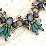 BaubleBar  blue rhinestone statement necklace Photo 3