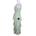 Lulus Lulu’s Came For Cocktails Sage Green Pleated Tiered Lace Maxi Dress Size XS New Photo 7