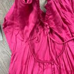 Wild Fable  Women's Bright Berry Pink Tie-Back Slip Dress - Size XL - NWT Photo 5